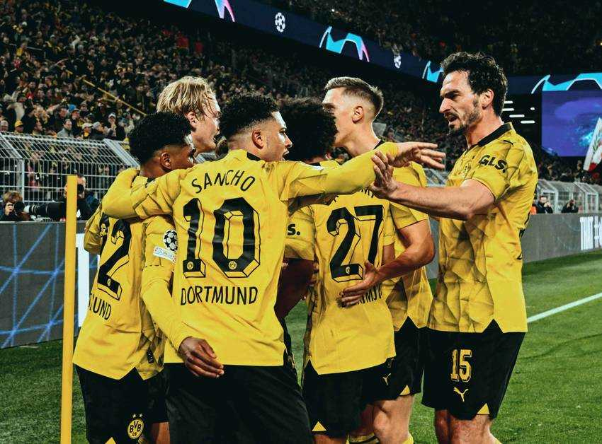 Dortmund beat PSG in Champions League SF first leg