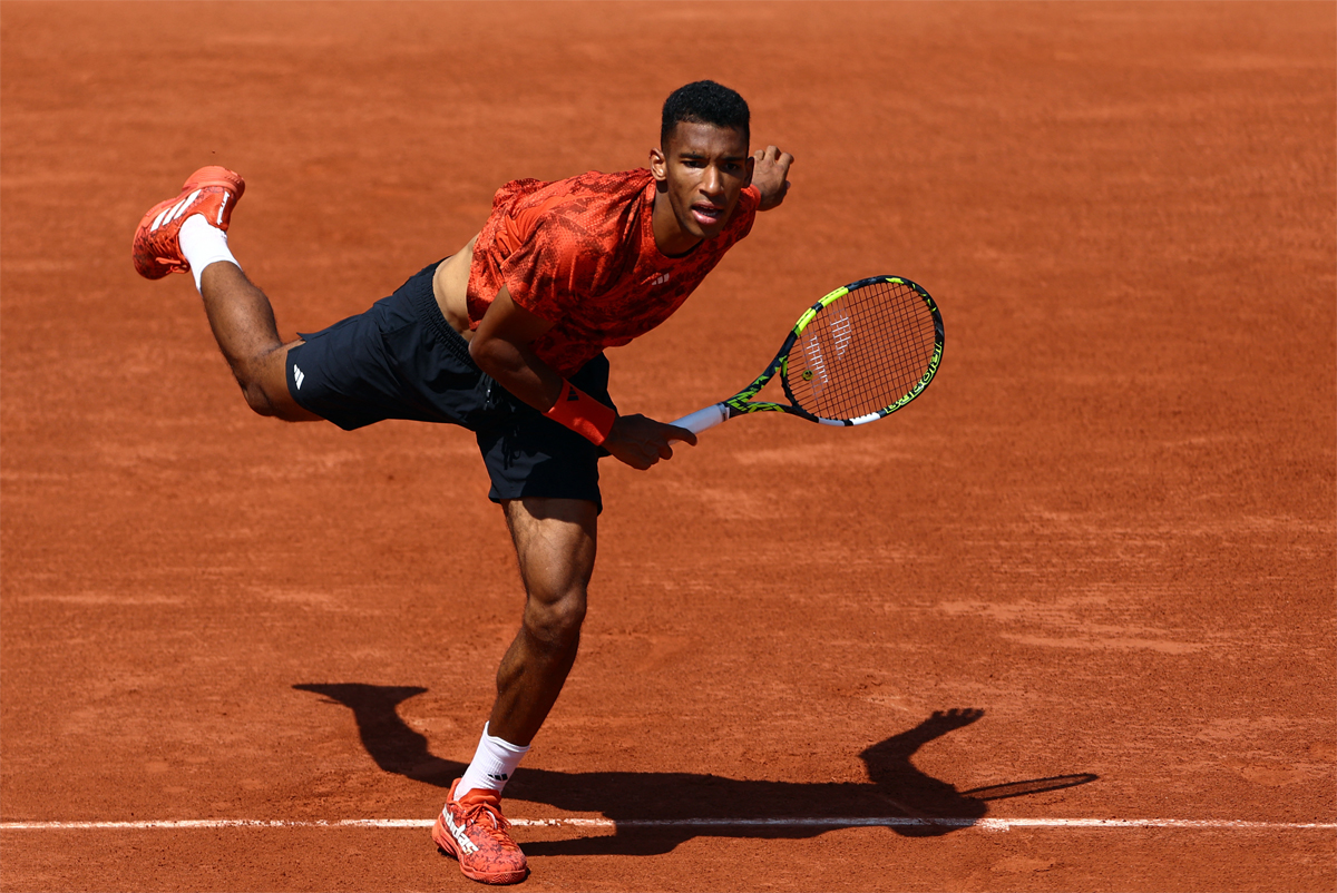 Madrid Open: Felix Auger-Aliassime to face Rublev in final after Lehecka back injury