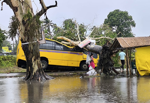 Heavy rains