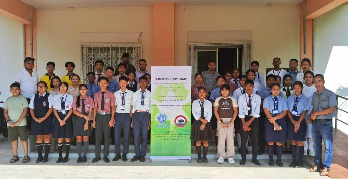 Annual summer hobby camp held at Nagaland Science Centre