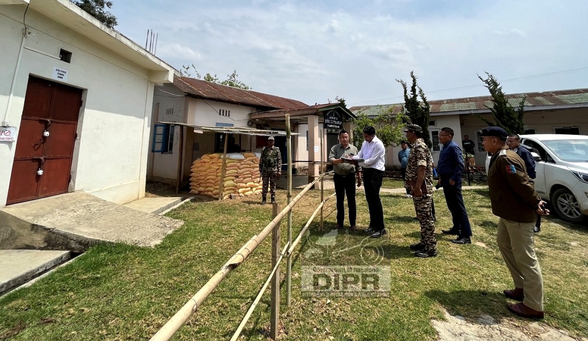 CEO inspects EVM/VVPAT strong room in Pughoboto