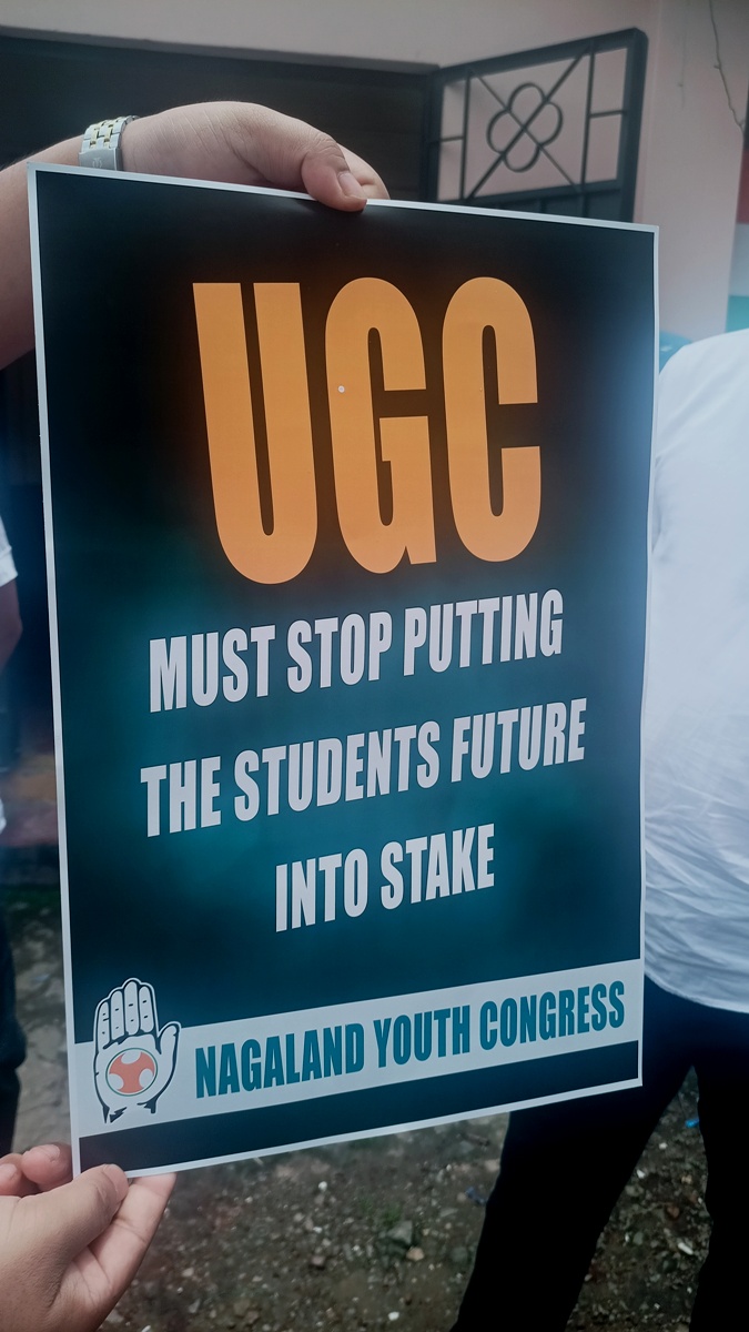 NEET-UG, UGC-NET row:  Congress stages protest in Kohima 