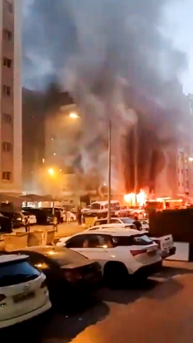 Several Indians among 41 killed in Kuwait apartment blaze