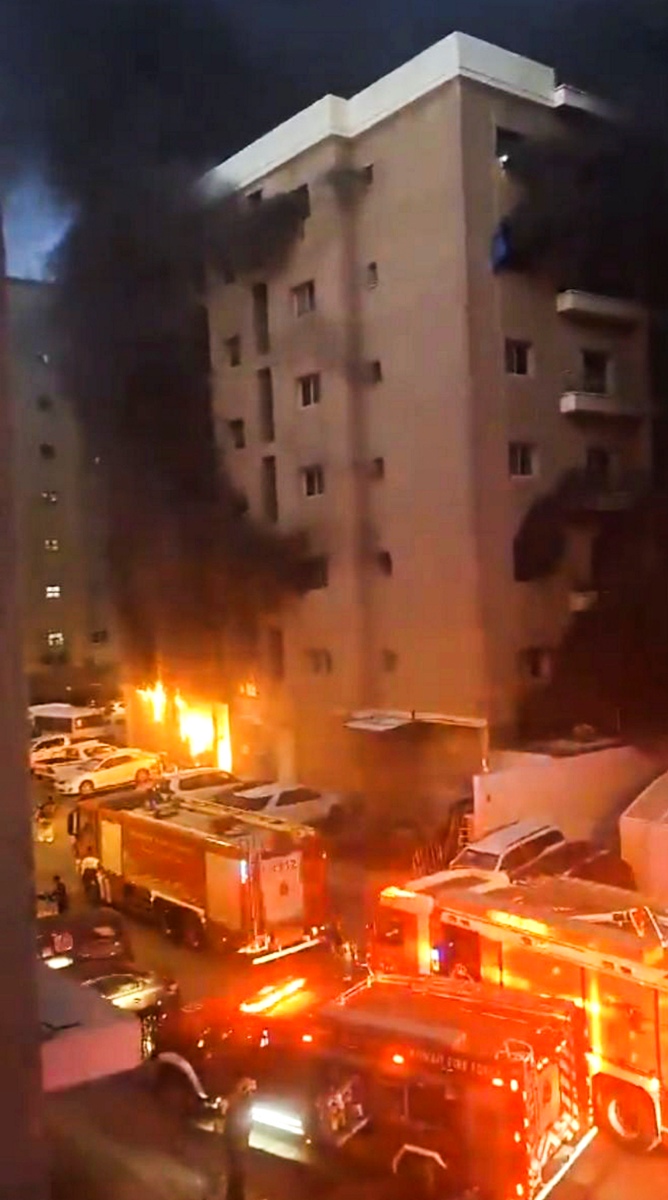 Several Indians among 41 killed in Kuwait apartment blaze