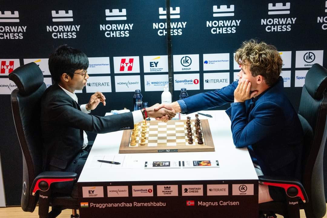 Norway Chess: Praggnanandhaa, Vaishali suffer loses in Rd-6; Carlsen leads in classical games