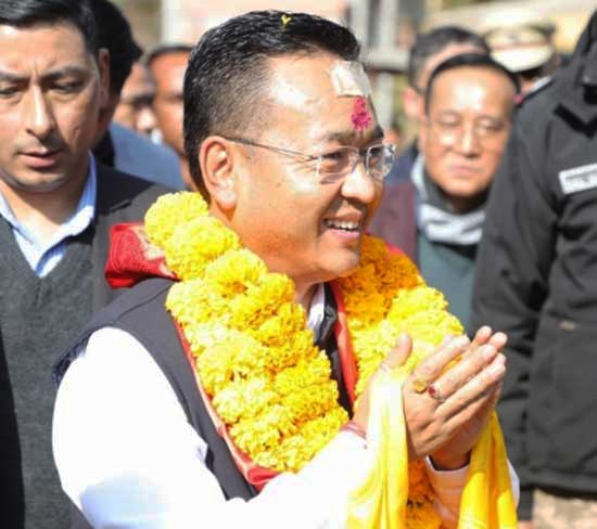 Sikkim CM Tamang wins by more than 7,000 votes