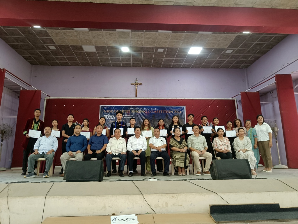 Dimapur district quartet singing competition 