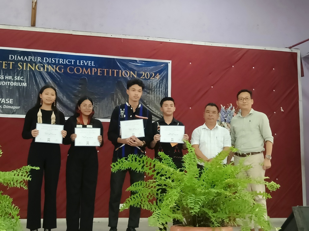 Dimapur district quartet singing competition 