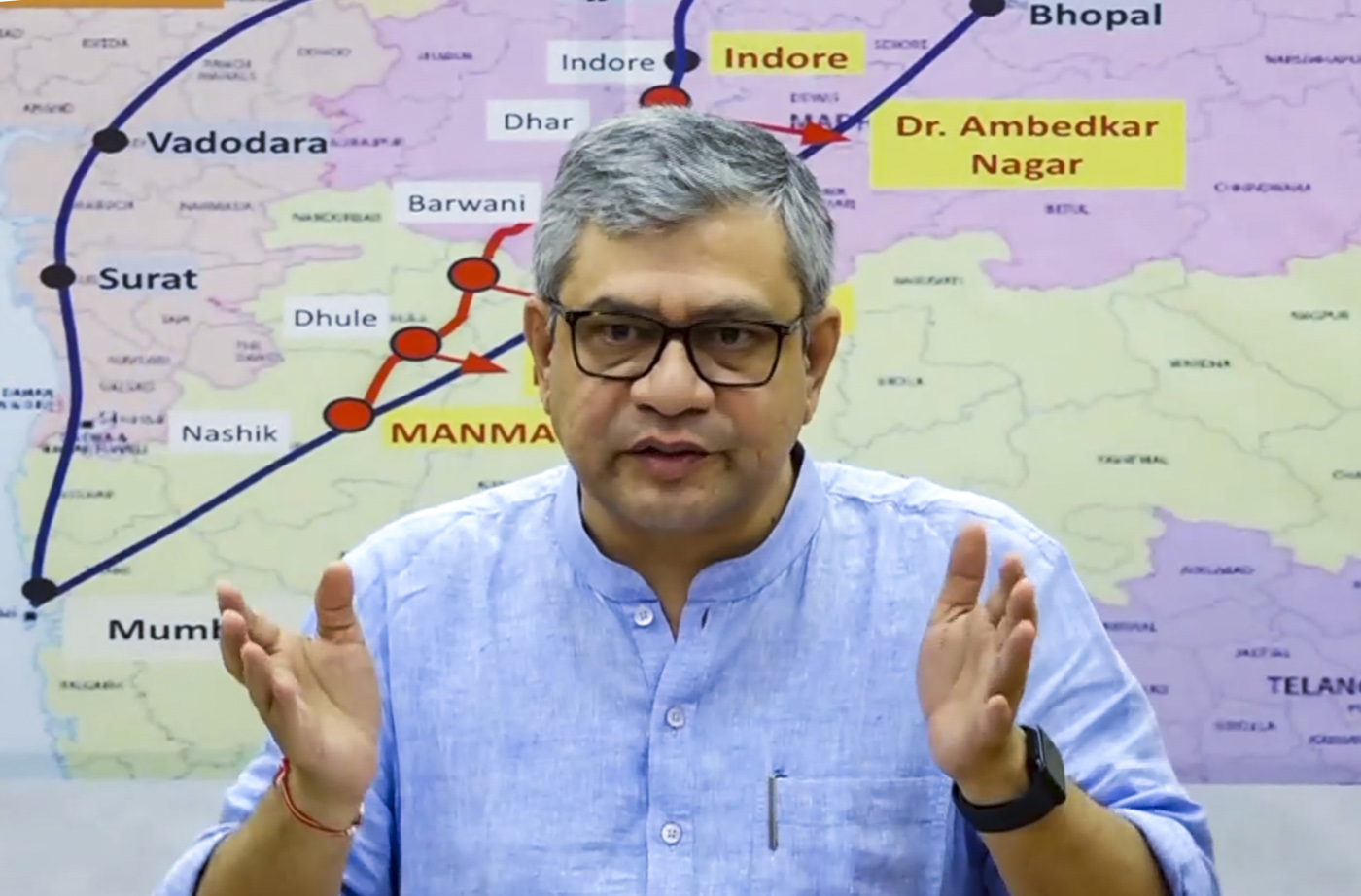 Indore-Manmad line will link Mumbai with areas near Nepal border: Vaishnaw