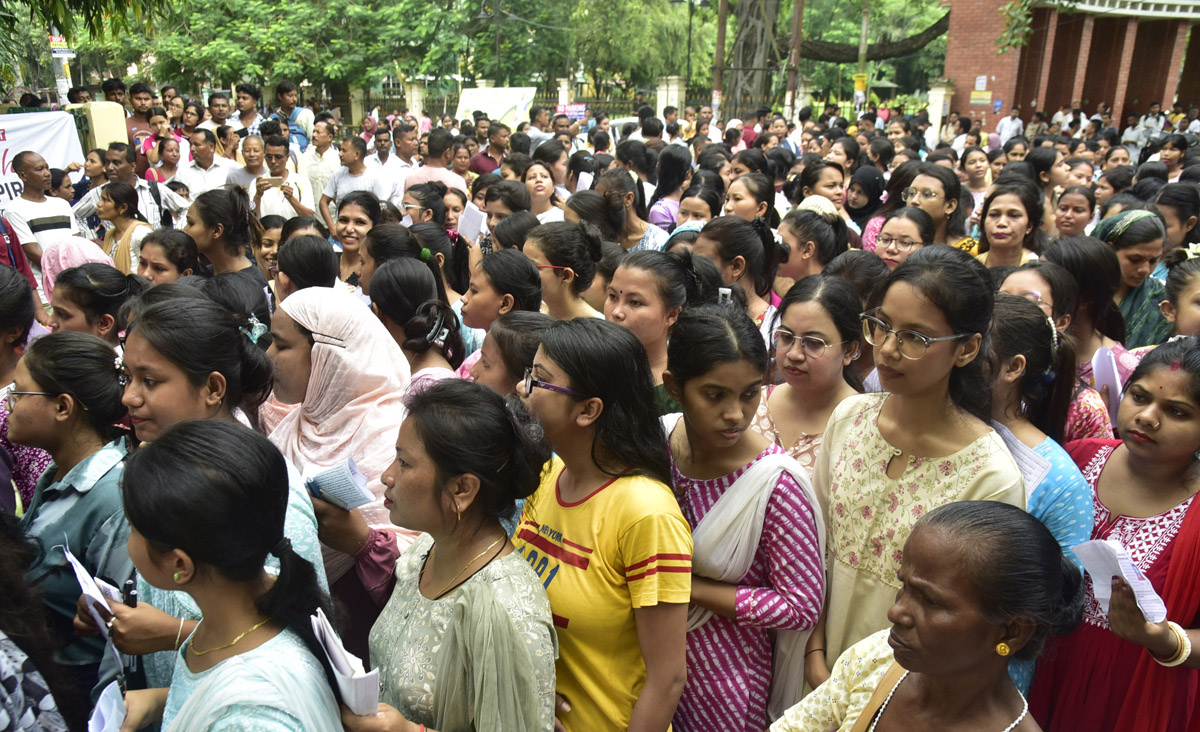 Recruitment exam for Assam govt Group III employees held with no untoward incident