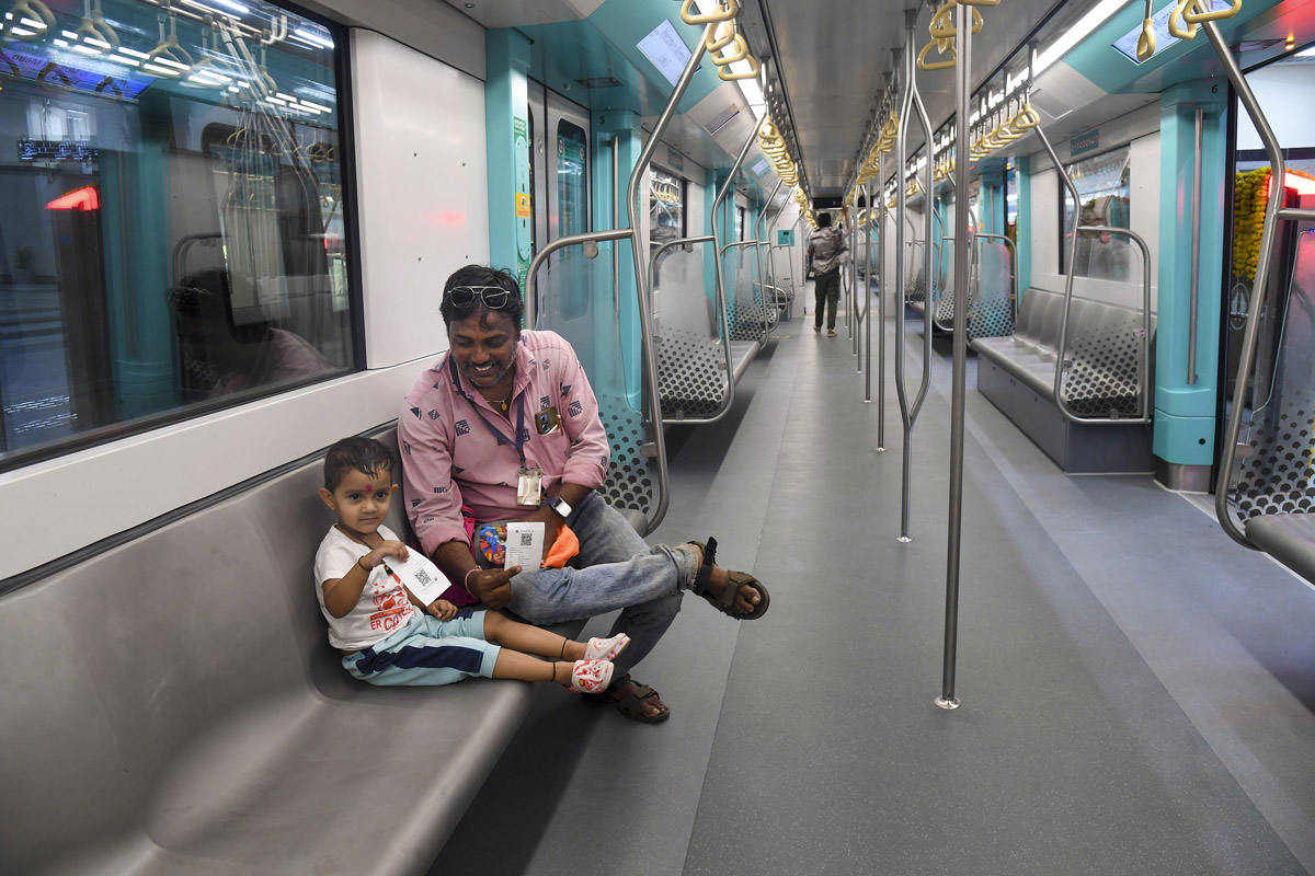 Mumbai's 1st underground Metro corridor opens; public hopes it will reduce commuting woes