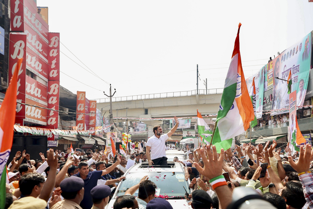 Modi govt attacking Constitution, working for handful of billionaires: Rahul Gandhi in Sonipat