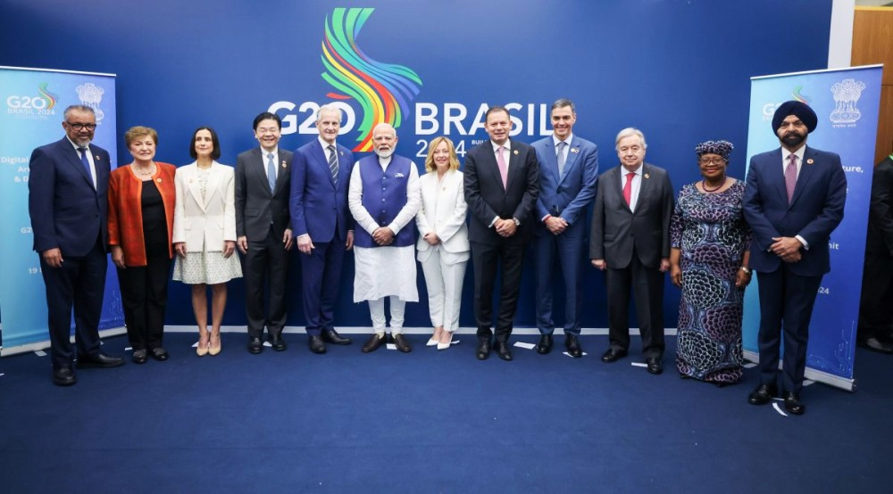 PM Modi offers to share with world India’s expertise on using Digital tech, AI