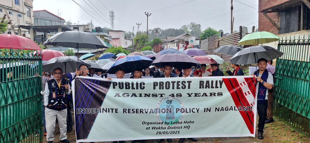 Reservation Row: 5 tribes launch multi-district protests in nagaland