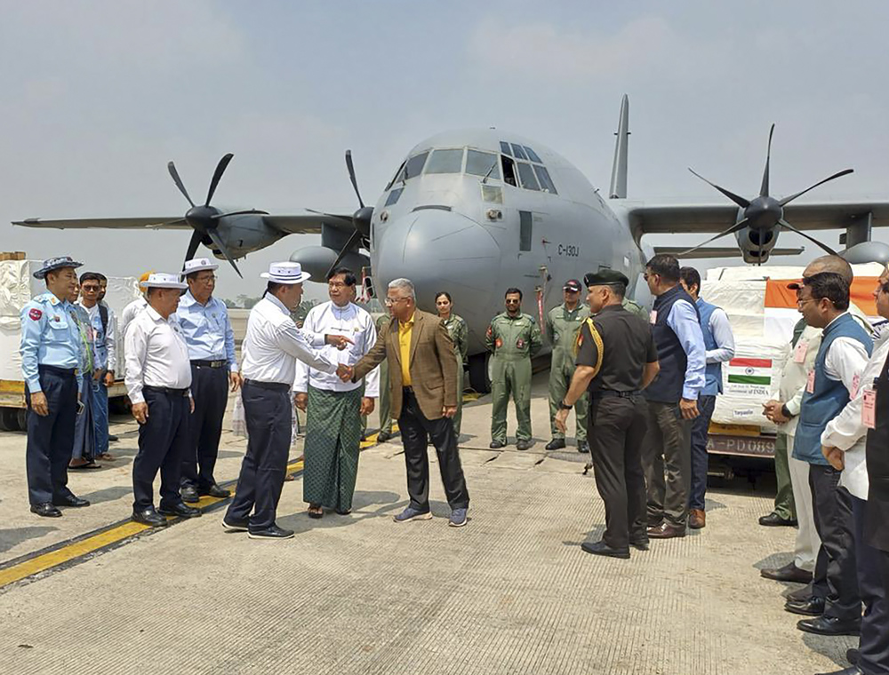 India launches Operation Brahma to assist quake-hit Myanmar’
