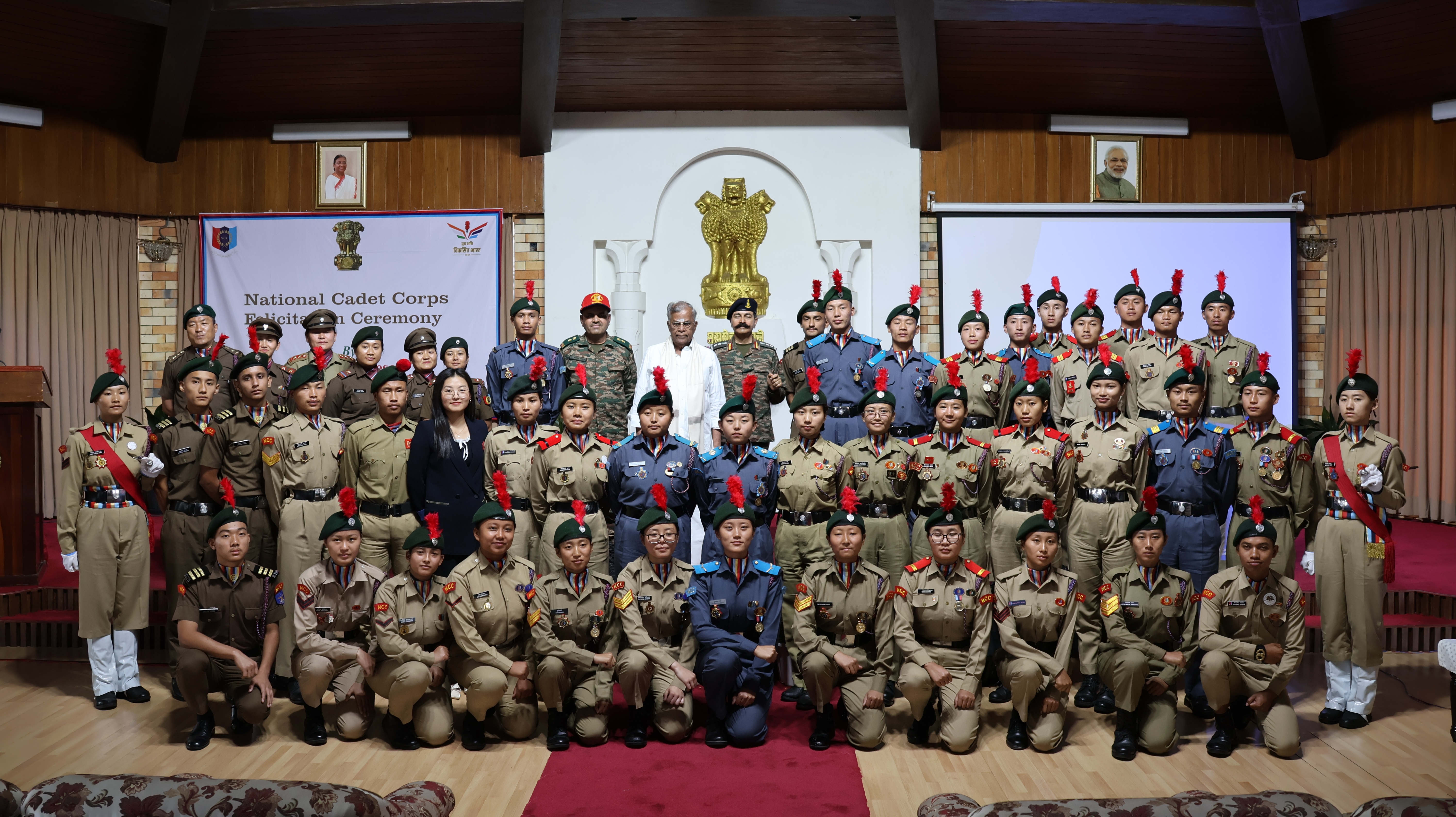 Governor urges youth to embrace value of service and dedication