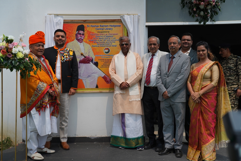 Governor ganesan inaugurates library at International University