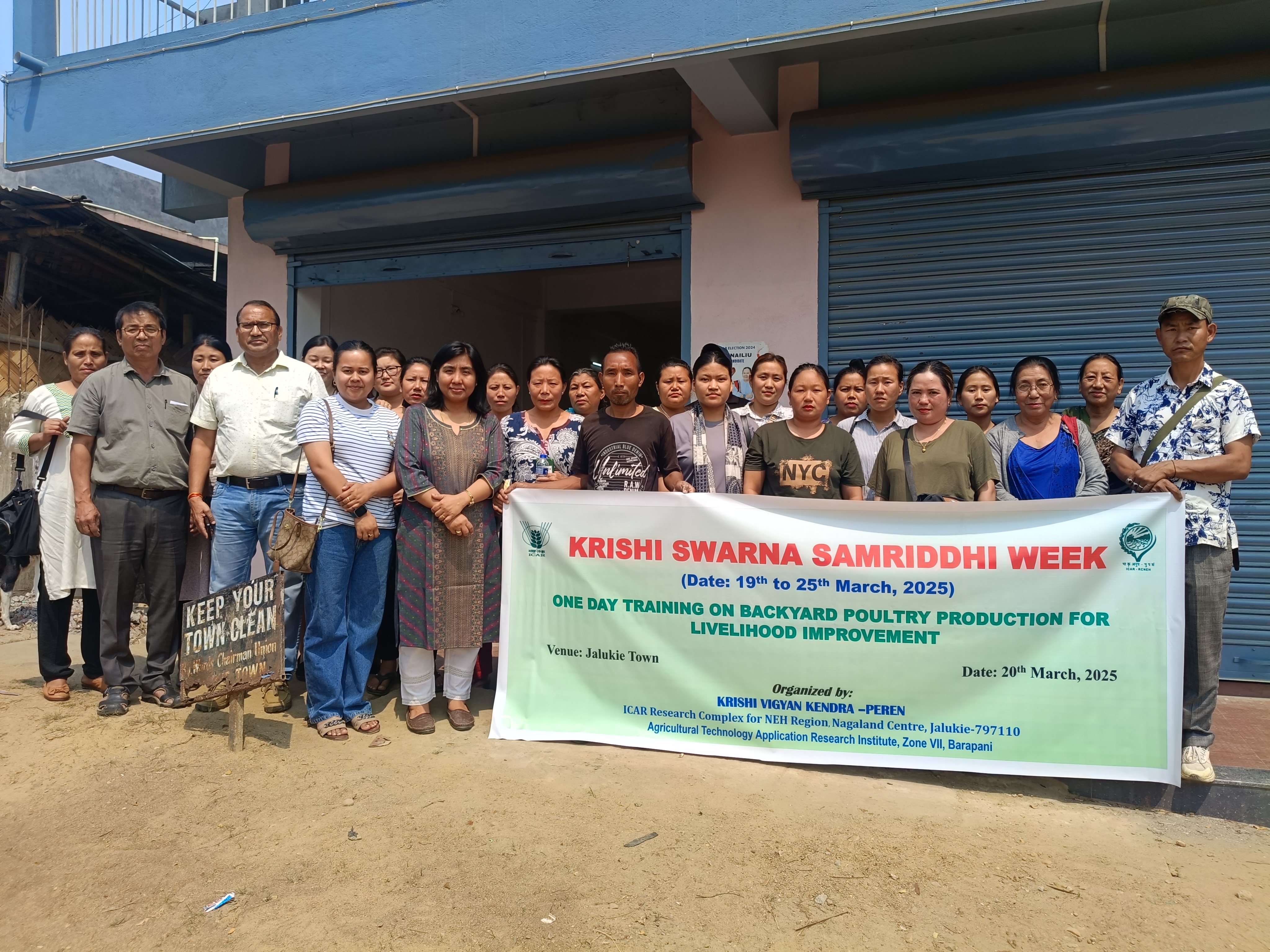 KVK PEREN conducts training on poultry farming