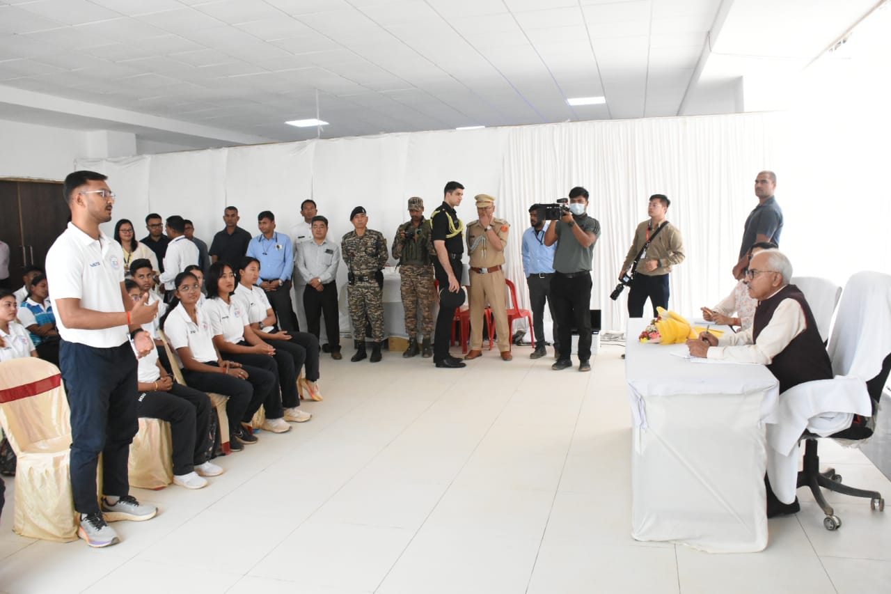 Manipur Governor Bhalla inspects NSU construction progress