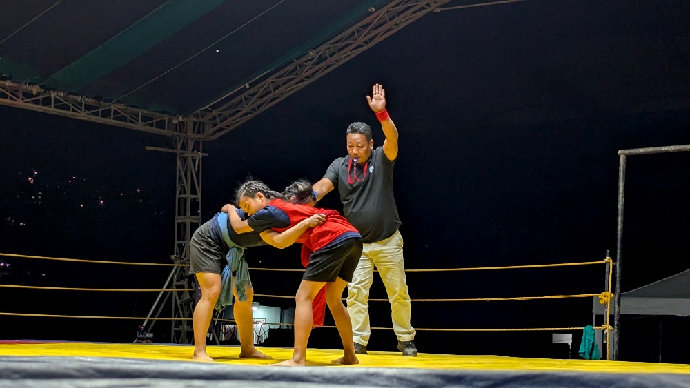 Women in the ring: Naga wrestling’s winning move