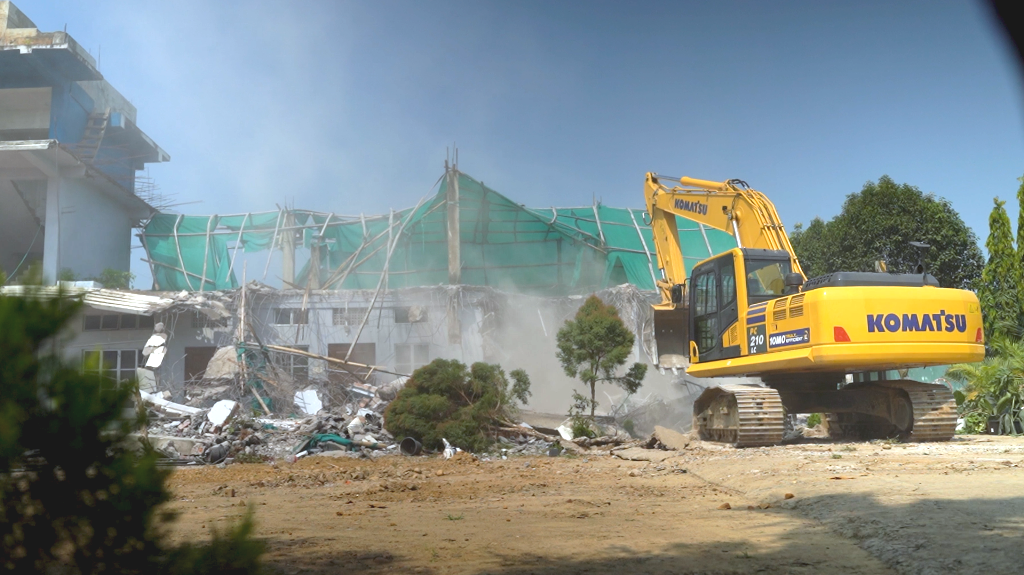 Eviction drive at dimapur airport seeks to reclaim 17.9 acres of encroached land