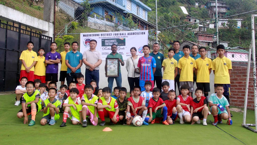 Grassroot Football day observed in Nagaland