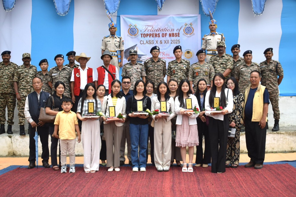 78 Bn CRPF, St. Paul School felicitates students