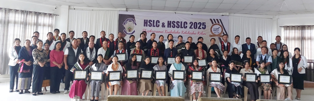 AWO, ASU felicitate angami HSLC nad HSSLC