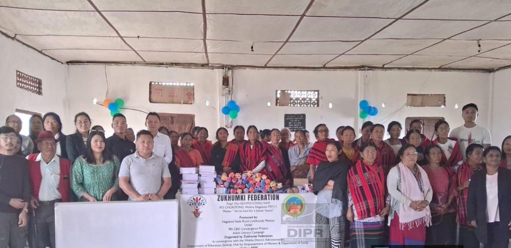 Adult literacy campaign launched in Chukitong block