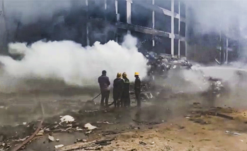 London-bound Air India plane with 242 passengers on board crashes near Ahmedabad airport