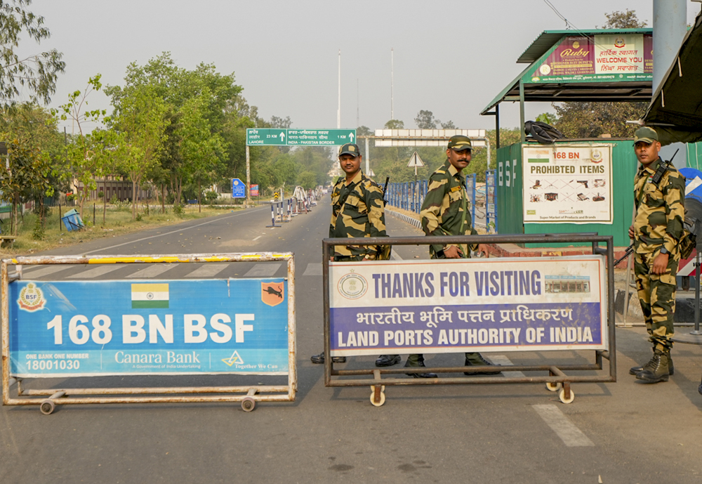 Attari-Wagah border between India and Pakistan completely shut
