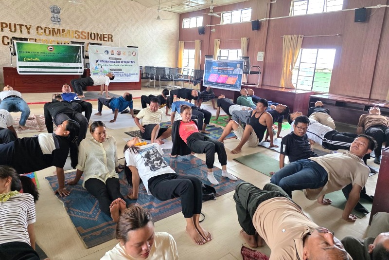 Nagaland joins International Yoga Day celebrations