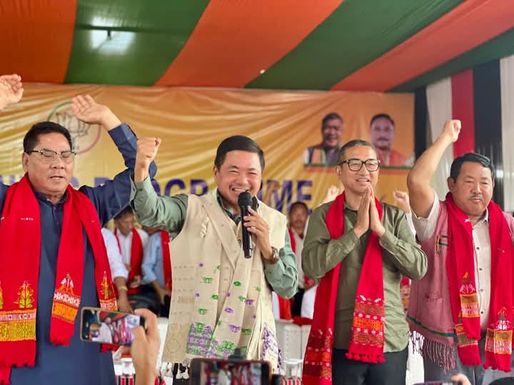 BJP Karbi anglong holds mass joining programme