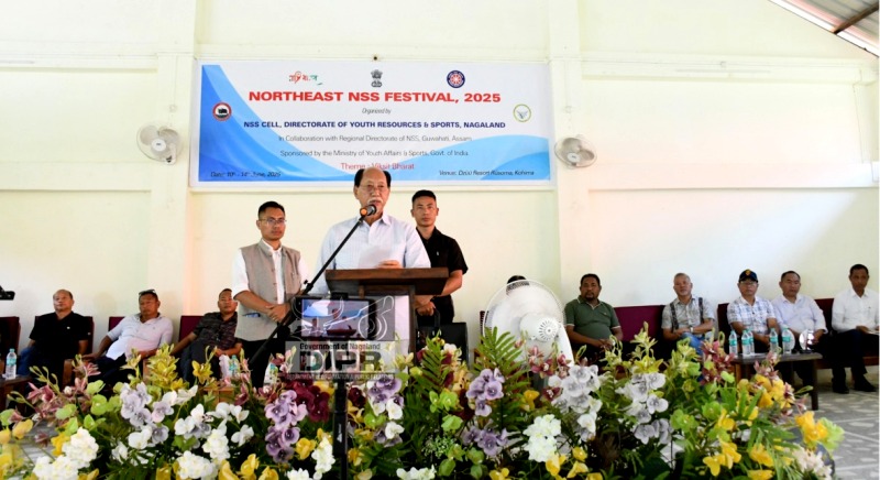 Youth are the heartbeat of the nation, says Nagaland Chief Minister Neiphiu Rio at Northeast NSS Festival