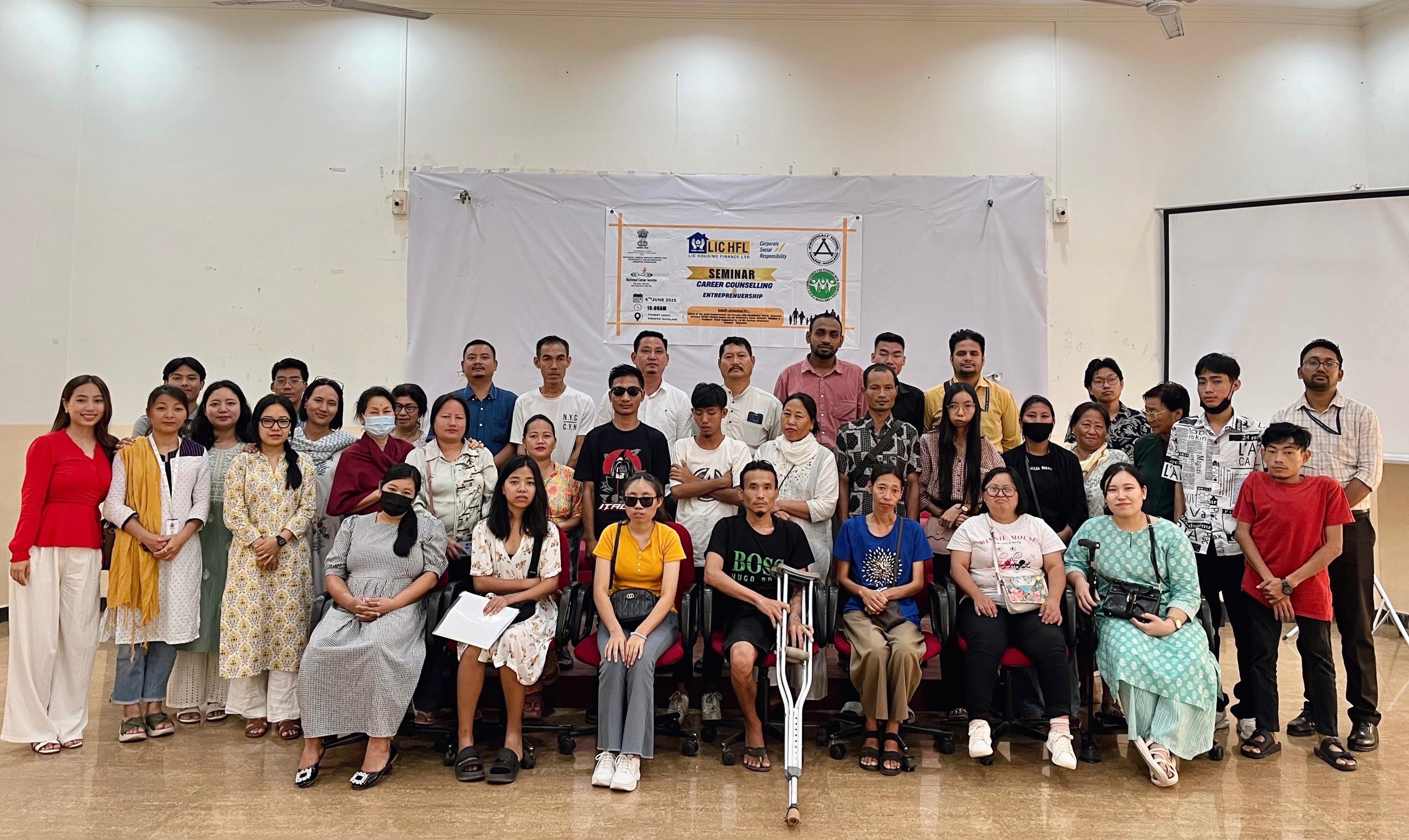 Empowering PwDs: Career councelling held in dimapur