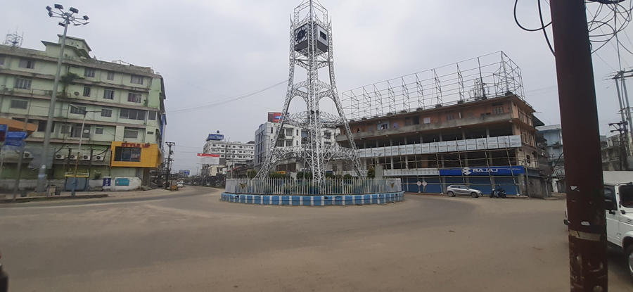 Clock Tower area in Dimapur
