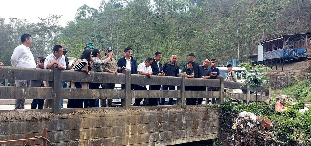 NLA Committee on Environment & Climate Change inspects Kohima’s rivers, waste management site