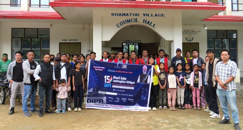 DA-JGUA outreach camps held in different districts of Nagaland