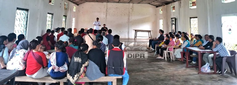 Series of DA-JGUA outreach camps held in Nagaland villages and towns