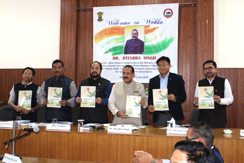 MOS Jitendra Singh unveils vision document on banana cultivation in Wokha