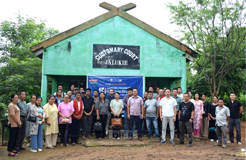 Dharti Aaba Janbhagidari Abhiyan launched in Jalukie