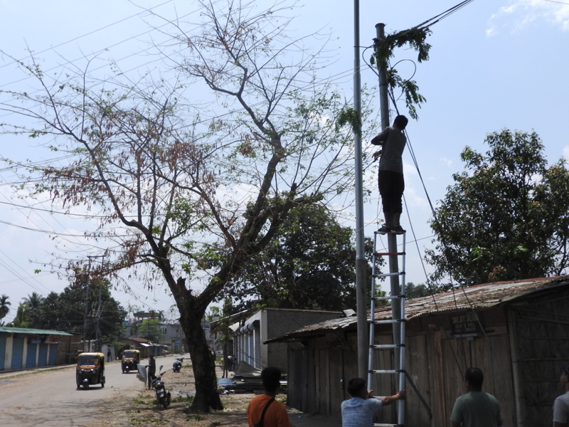 Dimapur reels under relentless heat and frequent power cuts