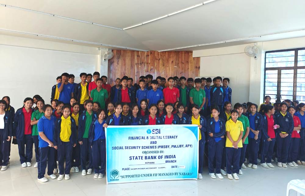 Financial literacy camp held at Agape School Kiphire
