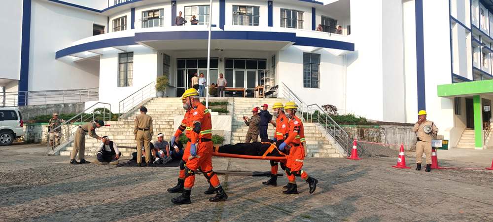 Operation Abhyaas: Civil defence mock drill held in Kohima