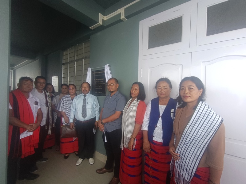 Imkong L Imchen inaugurates Mangmetong Village Women Union’s golden jubilee memorial building