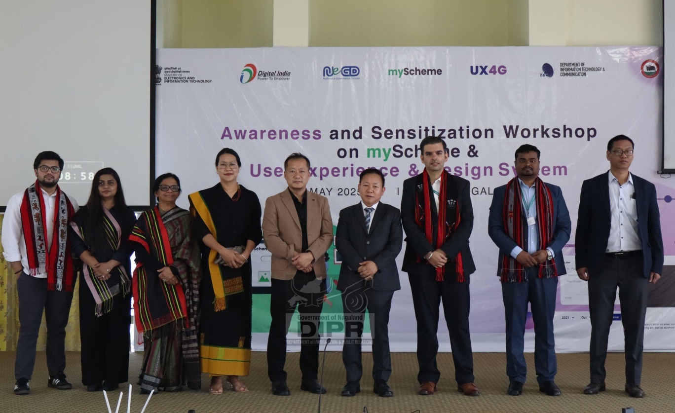 Nagaland IT $ C depart organises workshop on 'myScheme'