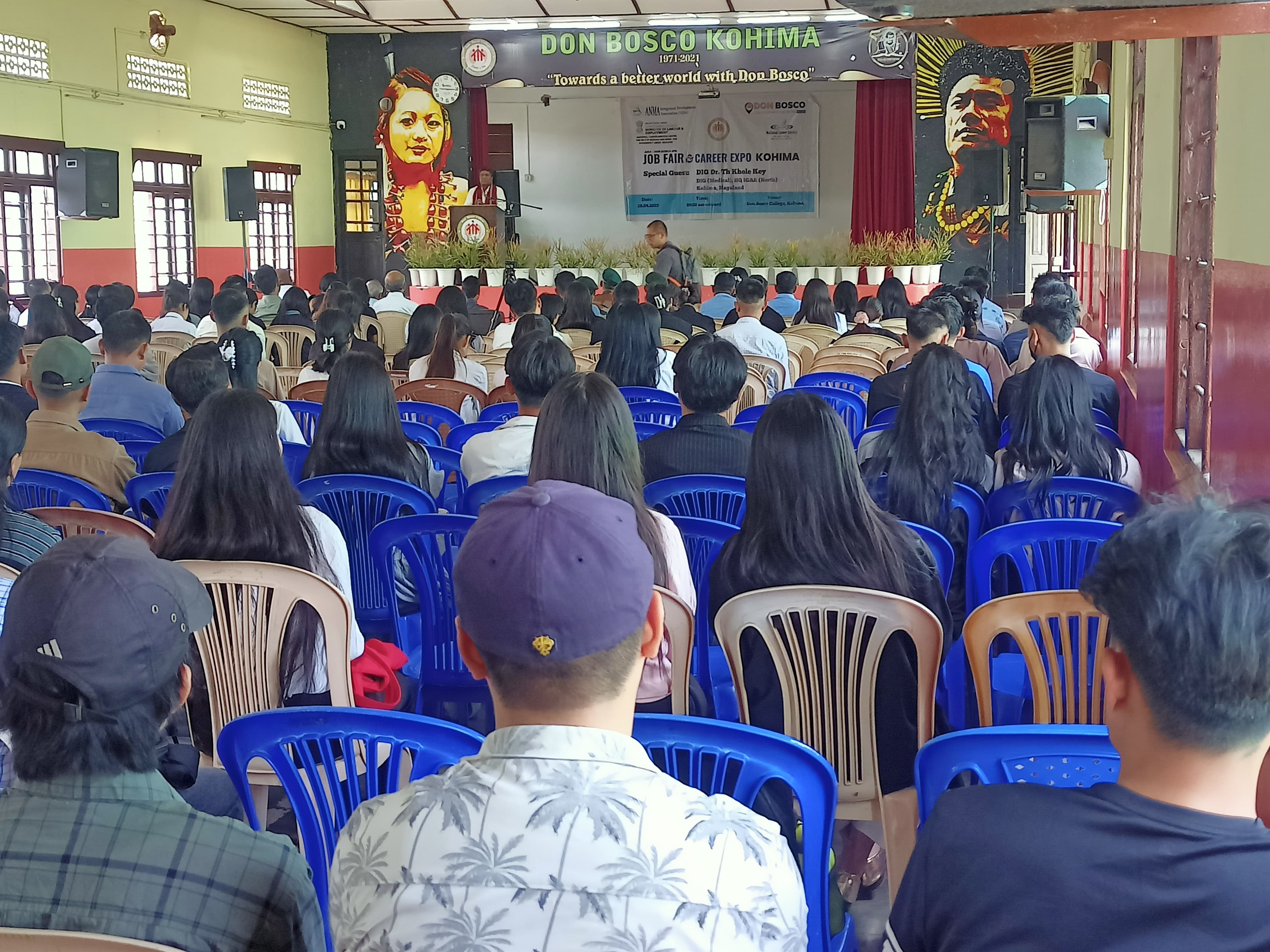 Job fair, exp career held at Don Bosco College Kohima