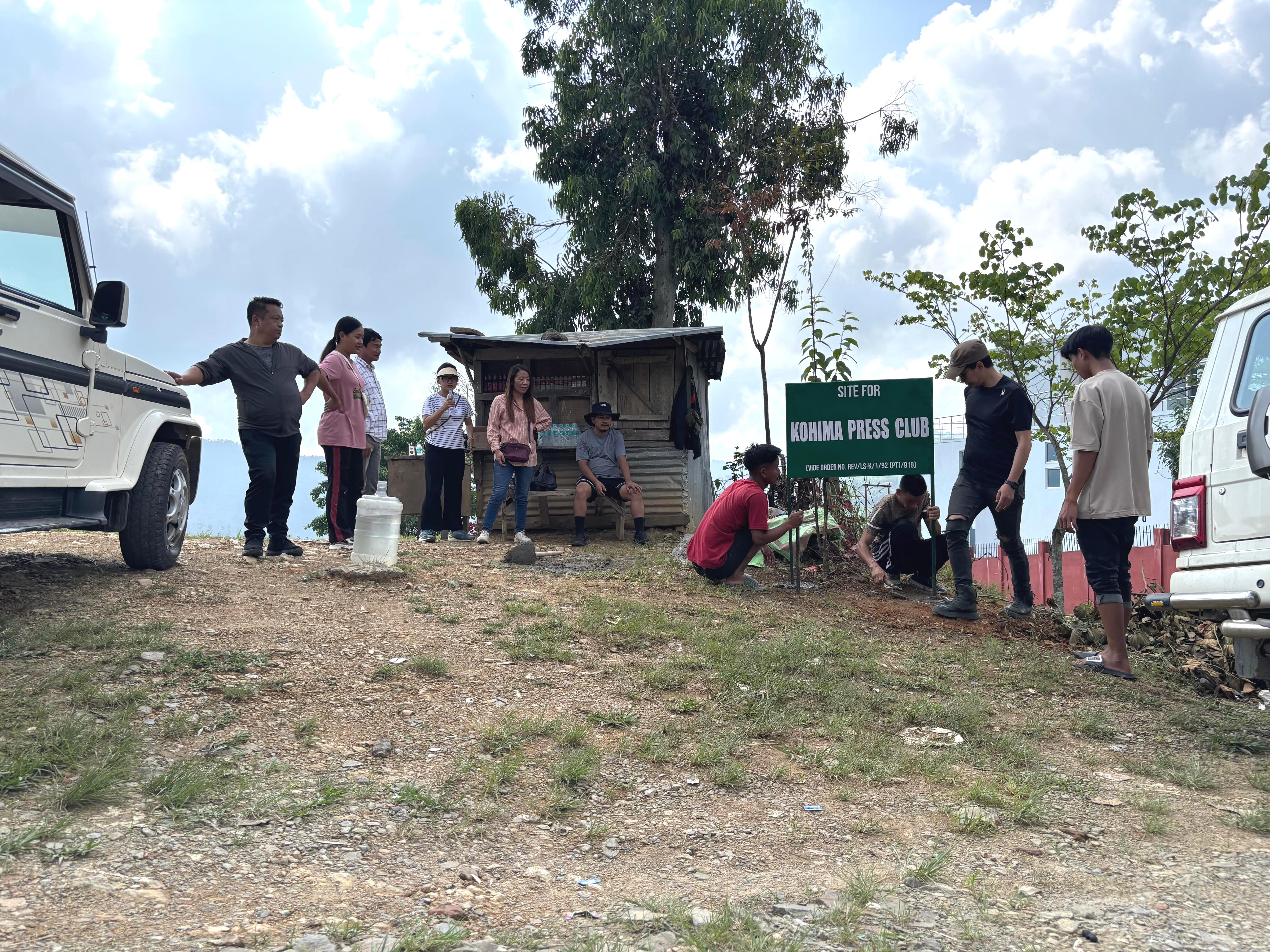 Kohima press club pushes for permanent building