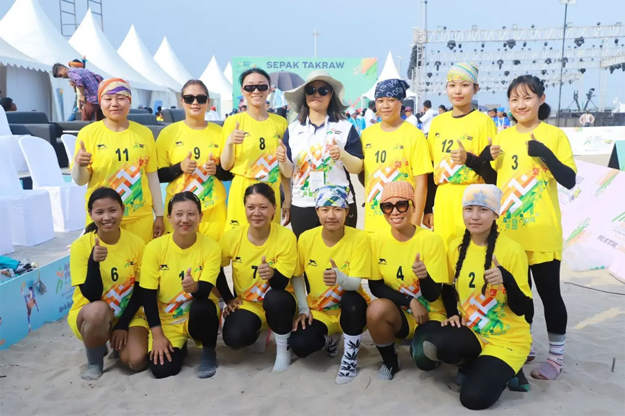 Khelo India Beach Games ‘open new doors of opportunity’ for Nagaland’s sepak takraw girls