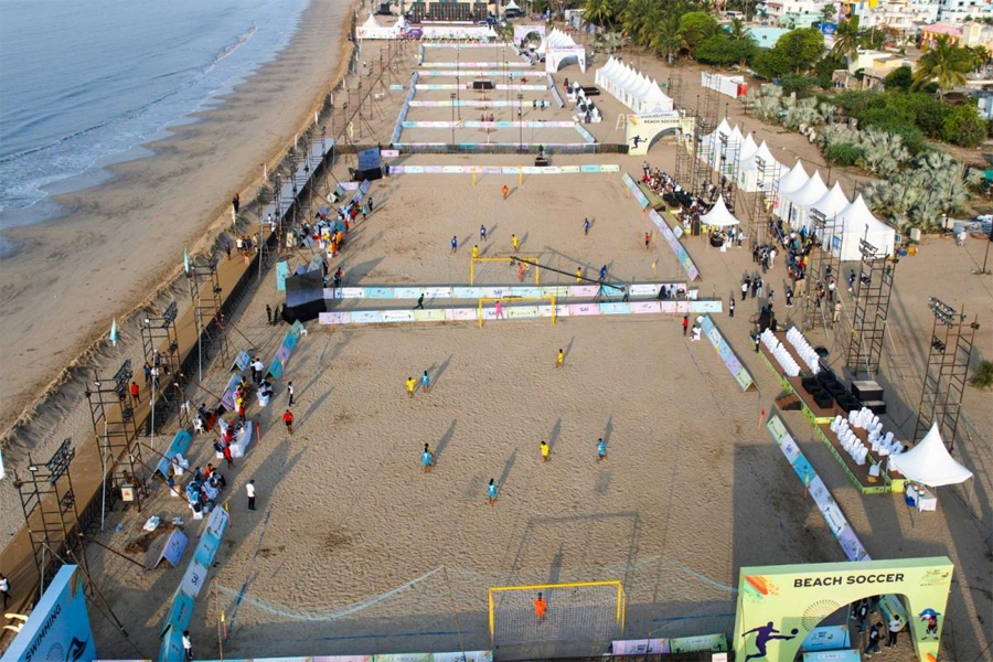 Khelo India Beach Games: Big wins for Goa, Gujarat, Kerala; non-coastal states stay brave in soccer